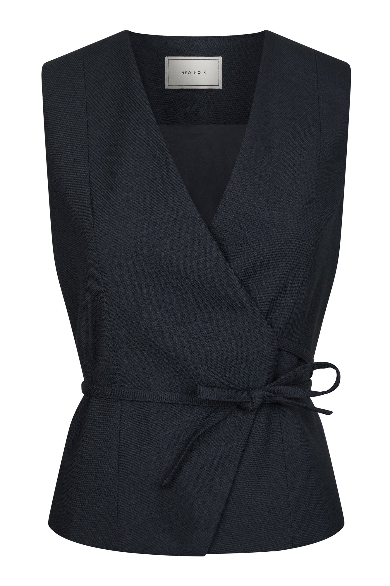 Samara Melange vest - mørkeblå